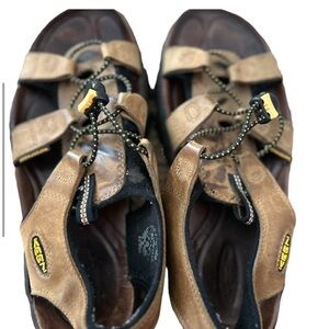 Keen Newport Unisex Waterproof Leather‎ Sandals Brown Size 8.5
